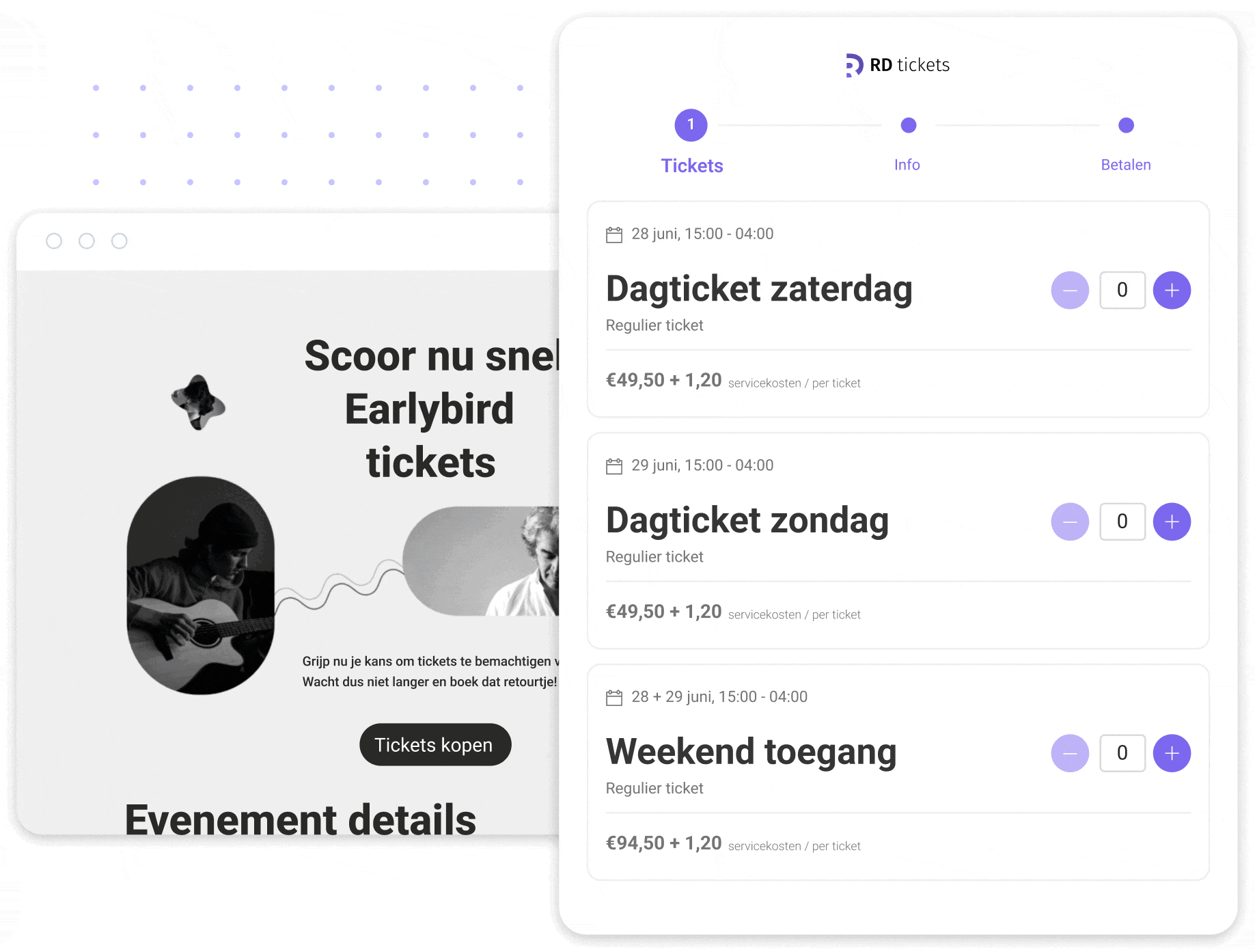 Integratie op je eigen website